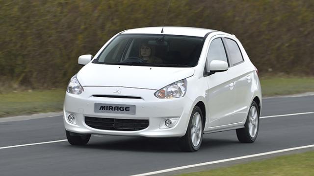 Xe Mitsubishi Mirage số tự động giá rẻ vận hành mạnh mẽ